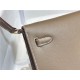 Hermes Kelly Elan 28cm Madame Leather Trench Gold-Metal WAX High