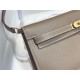 Hermes Kelly Elan 28cm Madame Leather Trench Gold-Metal WAX High