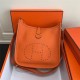 Hermes Evelyne III PM Bag Calfskin In Orange High