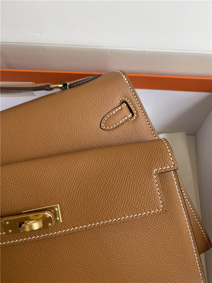 Hermes Kelly Sellier 25 Epsom WAX Gold High