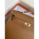 Hermes Kelly Sellier 25 Epsom WAX Gold High