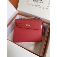 Hermes Kelly Sellier 25 Epsom WAX Red High