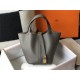 Hermes Picotin Lock 18/22 Bag Togo Leather In Etain WAX High