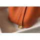 Hermes Picotin Lock 18/22 Bag Togo Leather In Orange WAX High