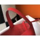 Hermes Picotin Lock 18/22 Bag Togo Leather In Red-Gold WAX High