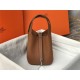 Hermes Picotin Lock 18/22 Bag Togo Leather In Gold-Silver WAX High