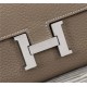 Hermes Constance Long Wallet Calfskin In Tourterelle High