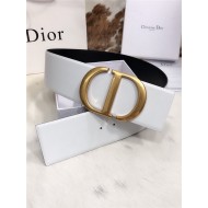 Dior 30 MONTAIGNE BELT 70MM Calfskin Black&White High