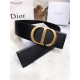 Dior 30 MONTAIGNE BELT 70MM Calfskin Black High