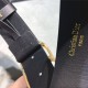 Dior 30 MONTAIGNE BELT 40MM Ultrasmooth Calfskin Black High