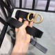 Dior SADDLE BELT 30MM Ultrasmooth Calfskin Black Anti-Gold High