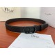 Dior CD BELT 35MM Epsom Calfskin Coffee/Black High