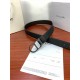 Dior CD BELT 35MM Epsom Calfskin Coffee/Black High