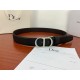 Dior CD BELT 35MM Epsom Calfskin Coffee/Black High