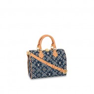 Louis Vuitton SINCE 1854 SPEEDY BANDOULIÈRE 25 Blue M57400 High