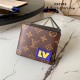 Louis Vuitton MULTIPLE WALLET Monogram LV Rubber M45789 High