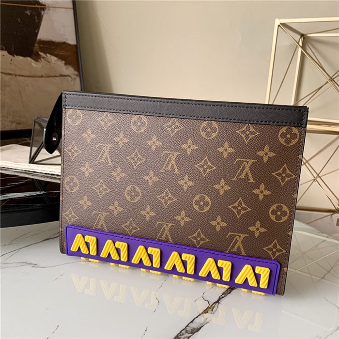 Louis Vuitton POCHETTE VOYAGE Monogram LV Rubber M80792 High