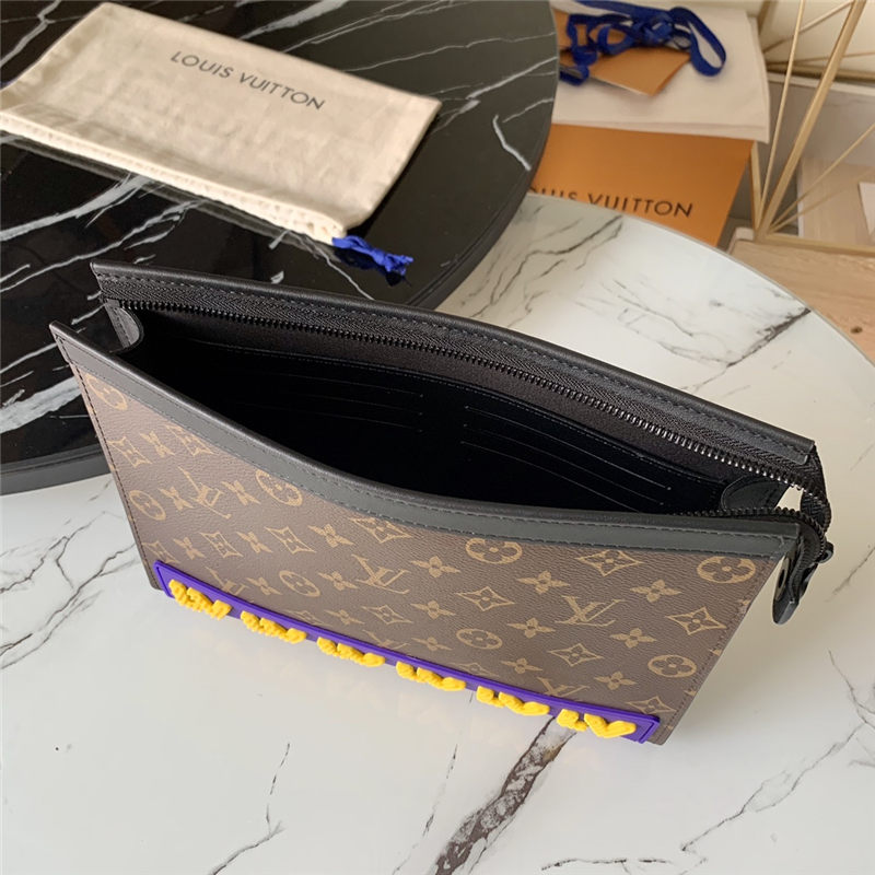 Louis Vuitton POCHETTE VOYAGE Monogram LV Rubber M80792 High