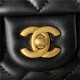 Chanel MINI FLAP BAG AS4041 Lambskin & Gold-Tone Metal Black High