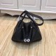 Hermes Lindy 26/30cm Bag Clemence Leather In Black Silver-Metal High