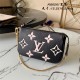 Louis Vuitton MINI POCHETTE ACCESSOIRES Monogram Empreinte Black M80501 High