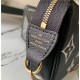 Louis Vuitton MINI POCHETTE ACCESSOIRES Monogram Empreinte Black M80501 High