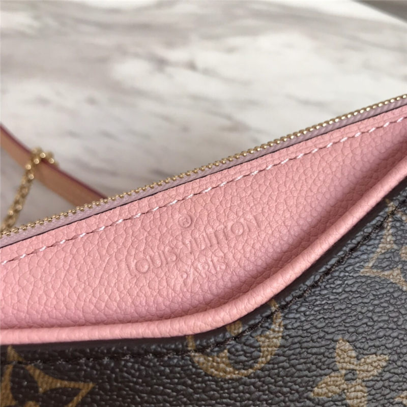 Louis Vuitton PALLAS CLUTH Monogram Pink M44037 High