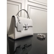 Louis Vuitton GRENELLE MM Epi grained cowhide leather M53691 White High