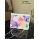 Louis Vuitton POCHETTE VOYAGE MM Monogram Watercolor Multico coated canvas White M80460 High