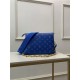 Louis Vuitton COUSSIN PM Monogram-embossed puffy lambskin Blue/Red M58626 High