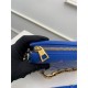 Louis Vuitton COUSSIN PM Monogram-embossed puffy lambskin Blue/Red M58626 High