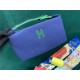 Hermes Bride-a-Brac Travel Case Small/Large Model Dk-Blue High