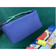 Hermes Bride-a-Brac Travel Case Small/Large Model Dk-Blue High