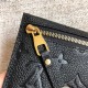 Louis Vuitton KEY POUCH Monogram Empreinte Black M60633 High