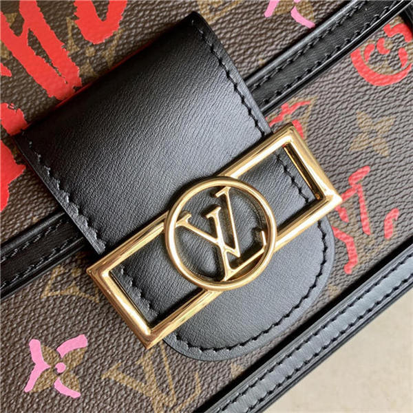 Louis Vuitton DAUPHINE Monogram Love Print M45889 High