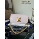 Louis Vuitton LOCKME TENDER Grained calf leather Greige M58554 High