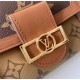 Louis Vuitton DAUPHINE COMPACT WALLET Monogram&Reverse M68725 High