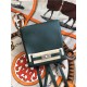 Hermes Kelly Ado PM Backpack Togo Leather WAX In Olive Silver-Metal High