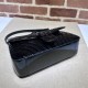 GG Marmont small matelassé shoulder bag Black Patent High