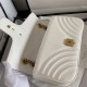 GG Marmont Small Shoulder Bag 443497 White Mid