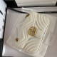 GG Marmont Small Shoulder Bag 443497 Off-White Mid