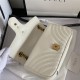 GG Marmont Small Shoulder Bag 443497 Off-White Mid