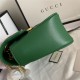 GG Marmont Small Shoulder Bag 443497 Green Mid