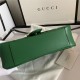 GG Marmont Small Shoulder Bag 443497 Green Mid