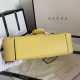 GG Marmont Small Shoulder Bag 443497 Yellow Silver-Metal Mid