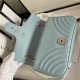 GG Marmont Small Shoulder Bag 443497 Sky Blue Silver-Metal Mid