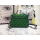 GG Marmont Multicolor Mini Top Handle Bag Green Mid