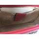 GG Marmont Mini Shoulder Original GG canvas Bag Red Mid