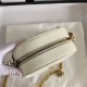 GG Marmont Mini round Shoulder Bag White Mid