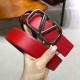 Valentino Reversible Belt 40MM Red/Black High